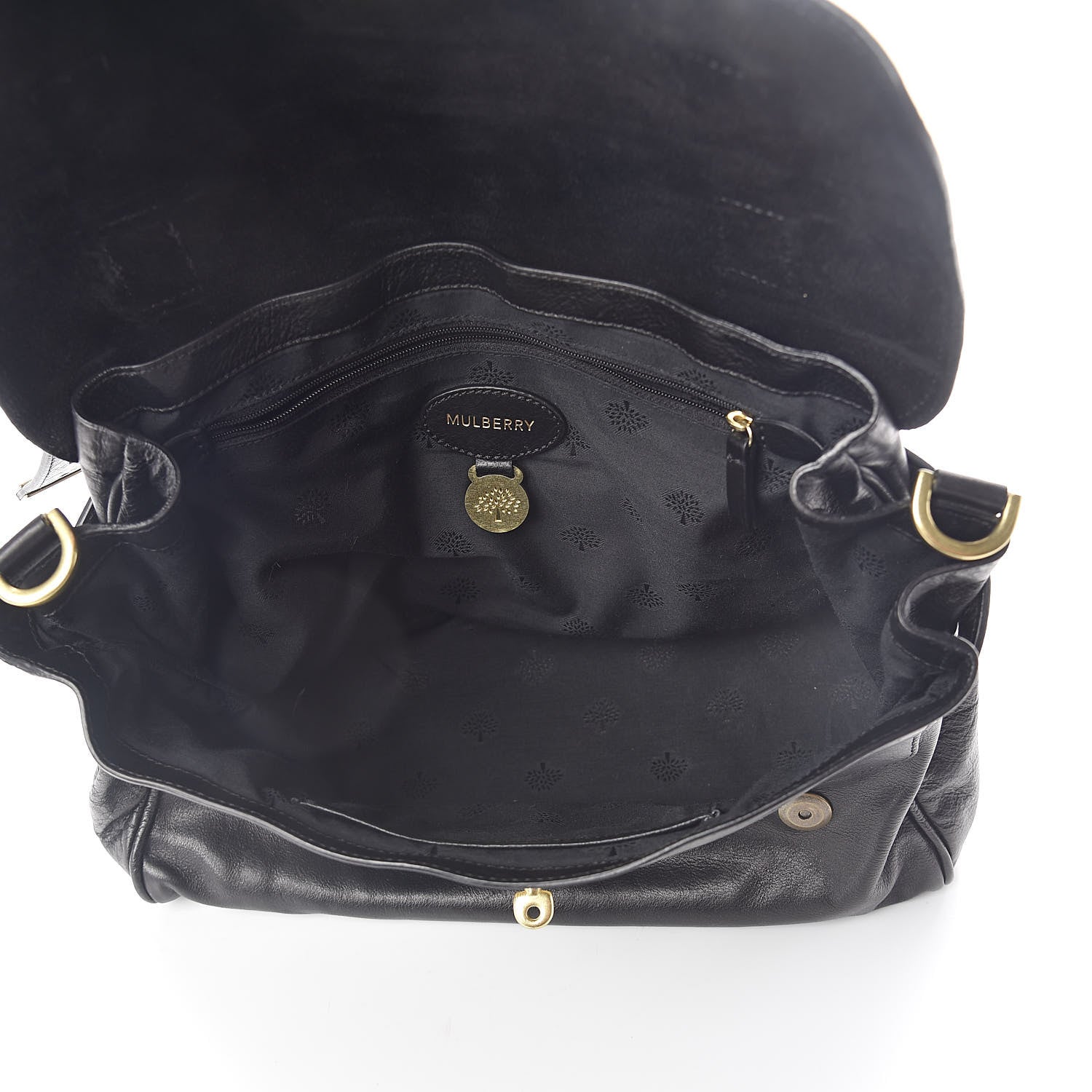 Mulberry Soft Buffalo Medium Alexa Black 5 of 9
