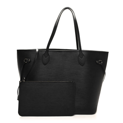 Louis Vuitton Epi Neverfull MM Black 3 of 12