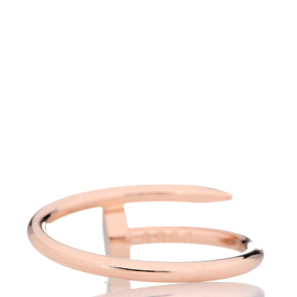 Cartier 18K Pink Gold Small Juste Un Clou Ring 50 5.25 3 of 4