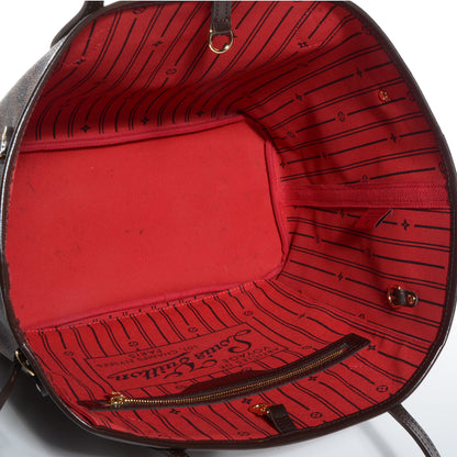 Louis Vuitton Damier Ebene Neverfull MM 5 of 8