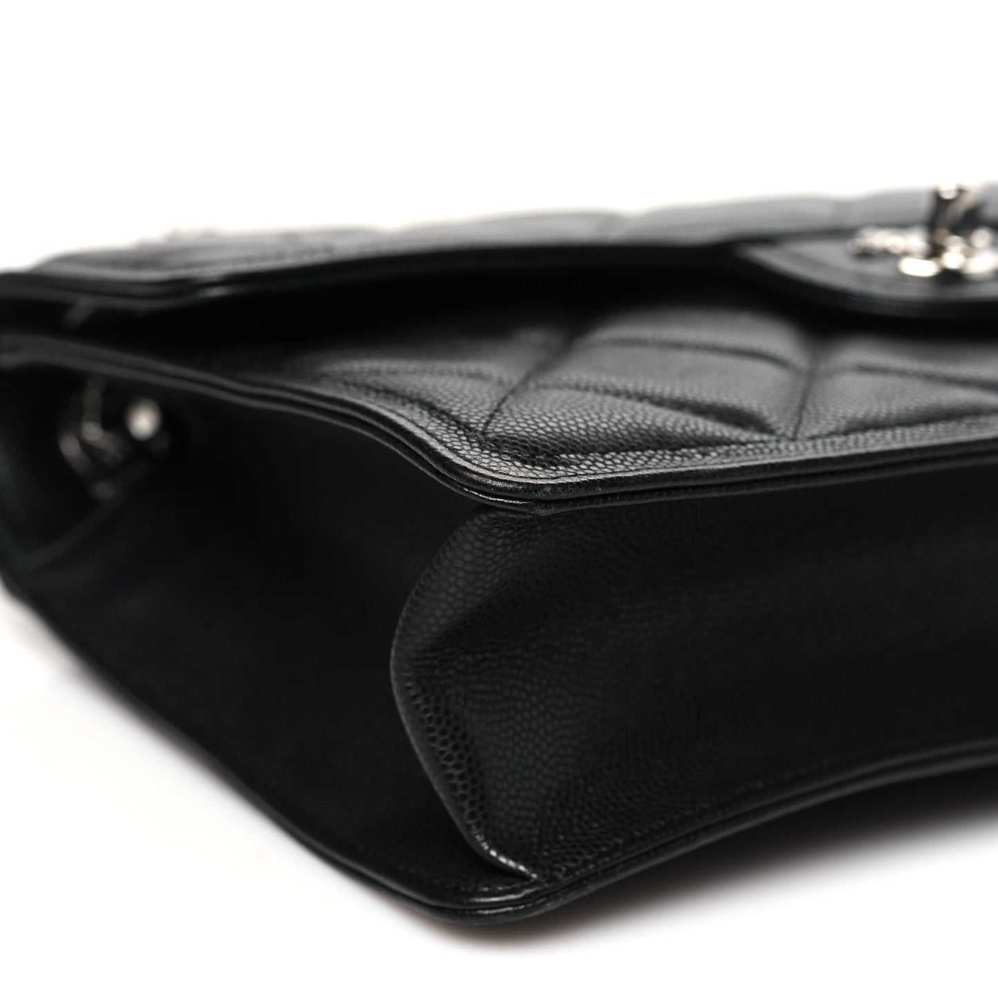 Caviar Quilted Small Sweet Classic Flap Black
