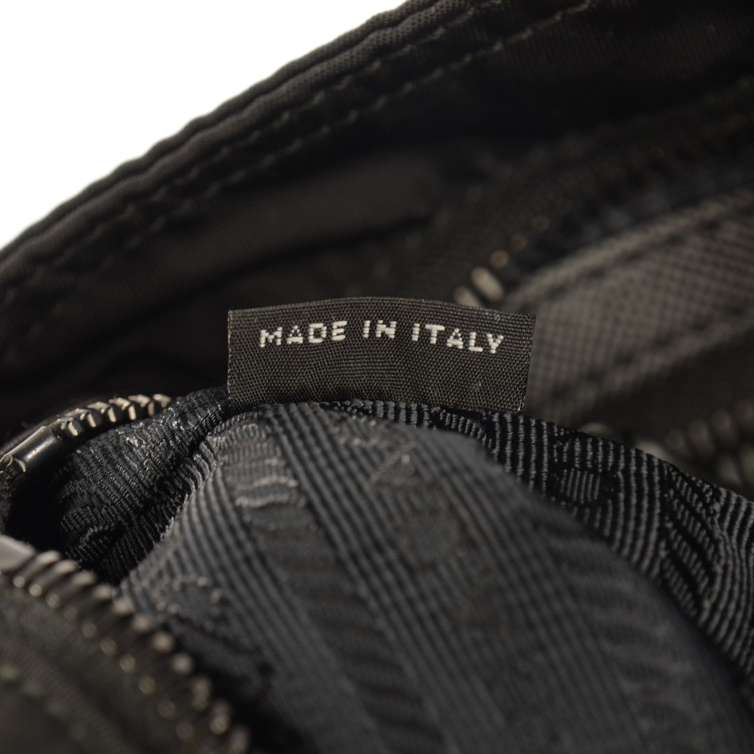 Prada Nylon Vela Flat Messenger Bag Black 8 of 11