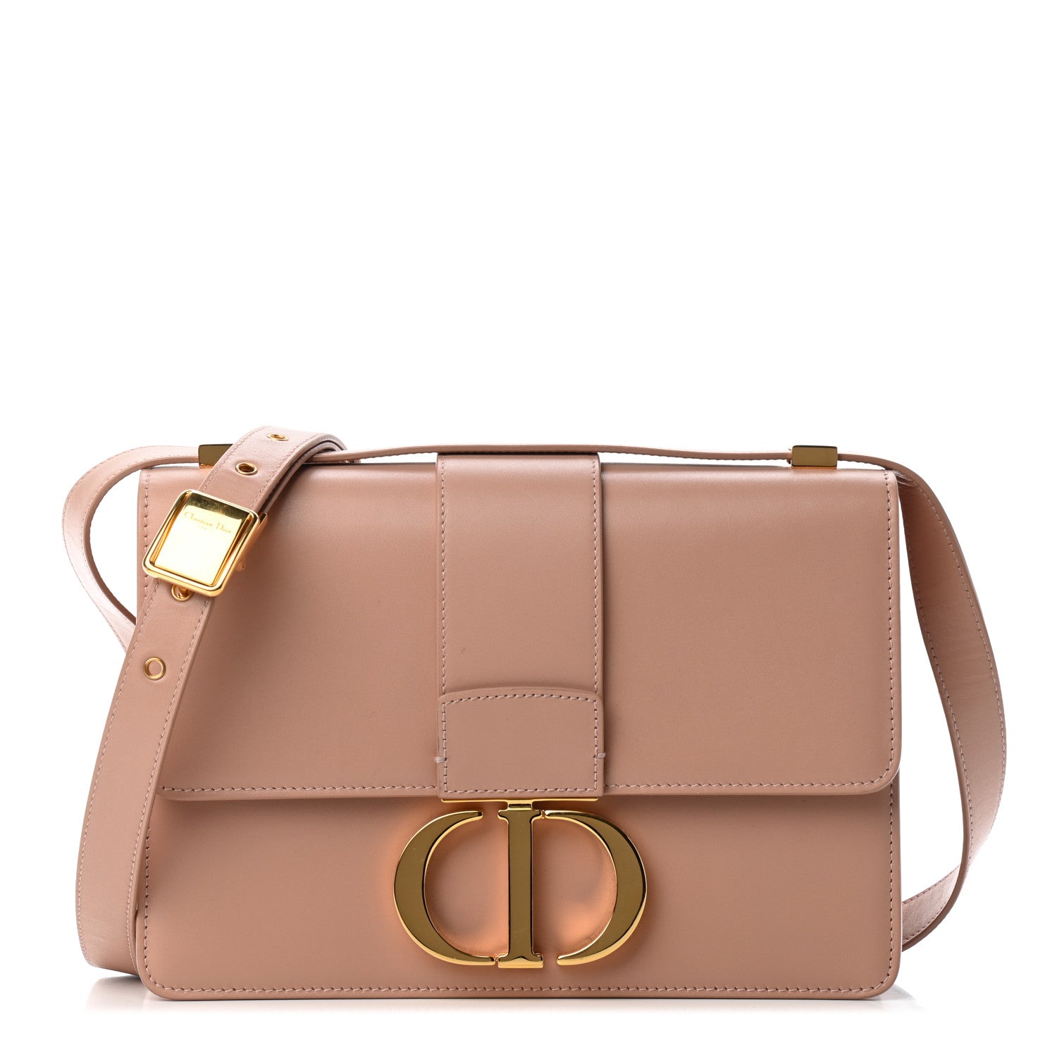 Christian Dior Calfskin 30 Montaigne Flap Bag Rose Des Vents 1 of 8