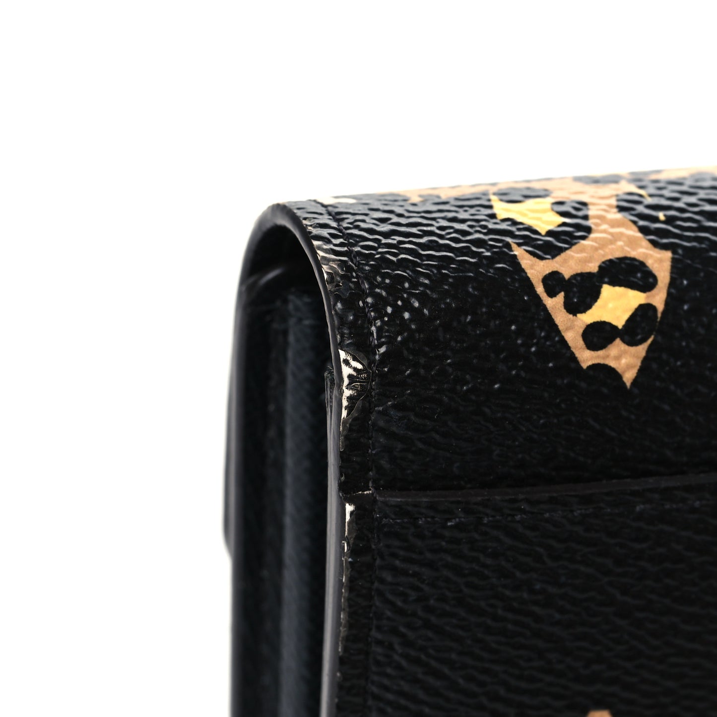 Monogram Giant Jungle Sarah Wallet Black