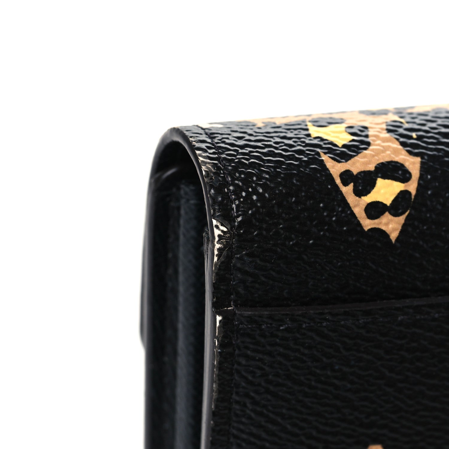 Louis Vuitton Monogram Giant Jungle Sarah Wallet Black 10 of 11
