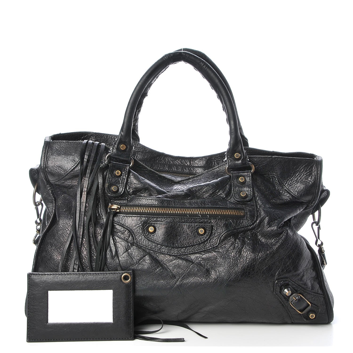 Balenciaga Agneau Classic Hardware City Black 1 of 12