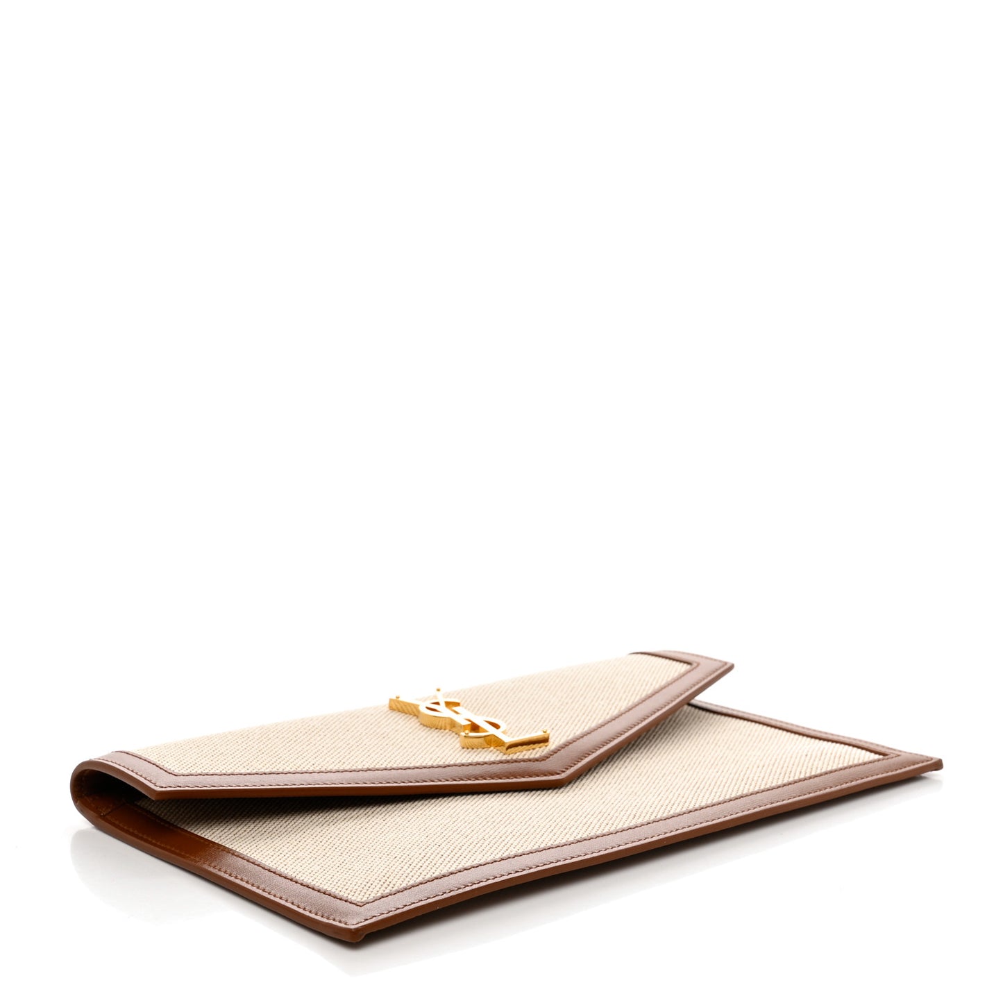 Canvas Uptown Pouch Natural Beige Brick