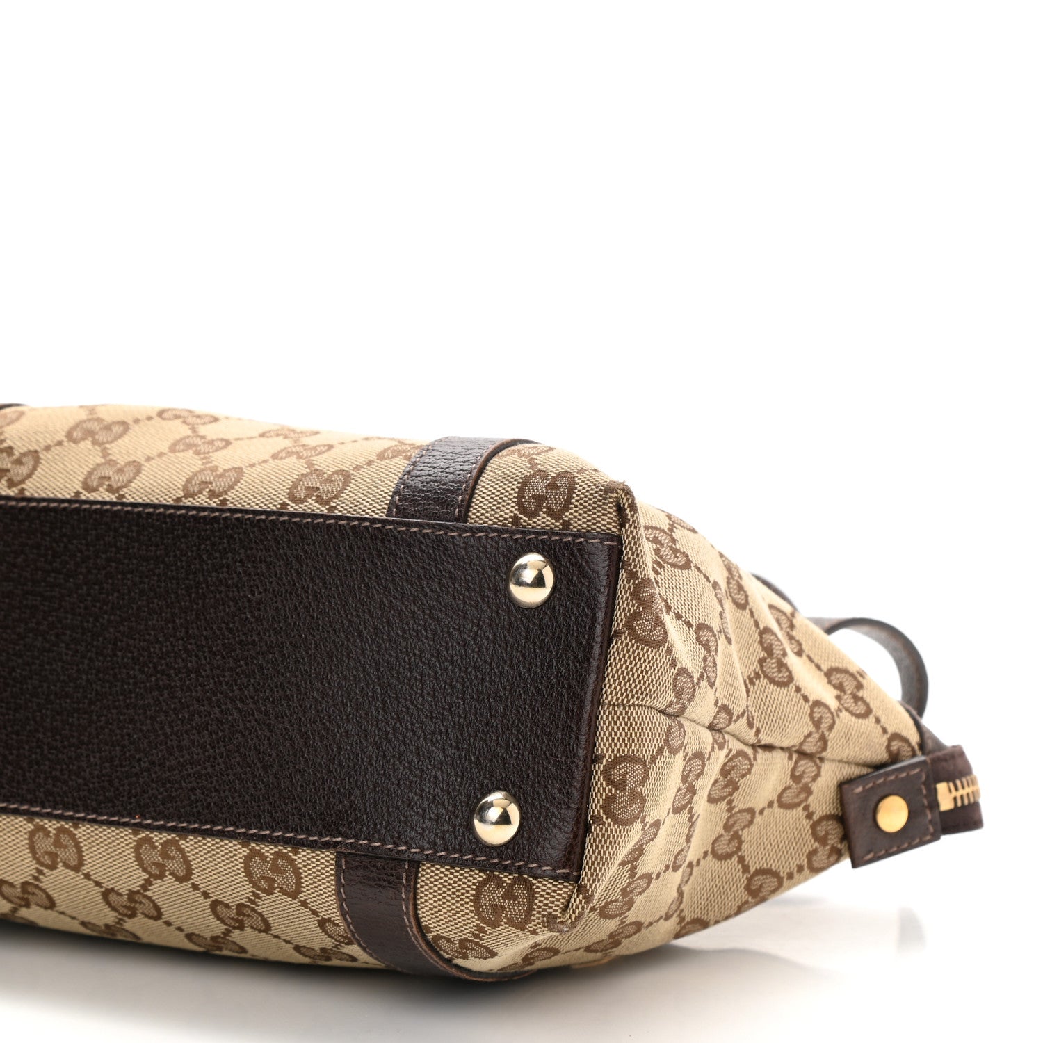 Gucci Monogram Medium Abbey Tote Dark Brown 8 of 8
