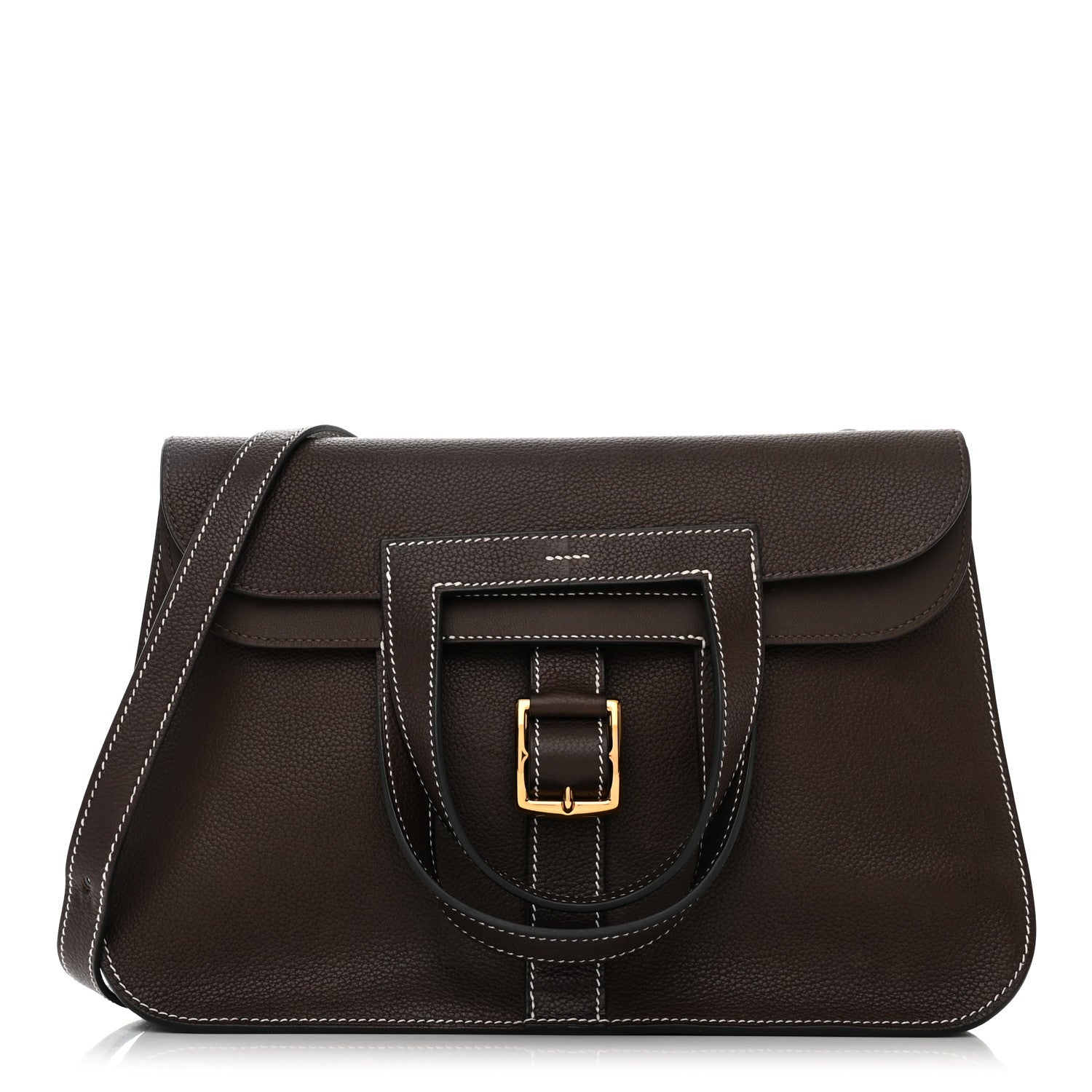 Hermes Barenia Faubourg Halzan 31 Ebene Cacao 1 of 10