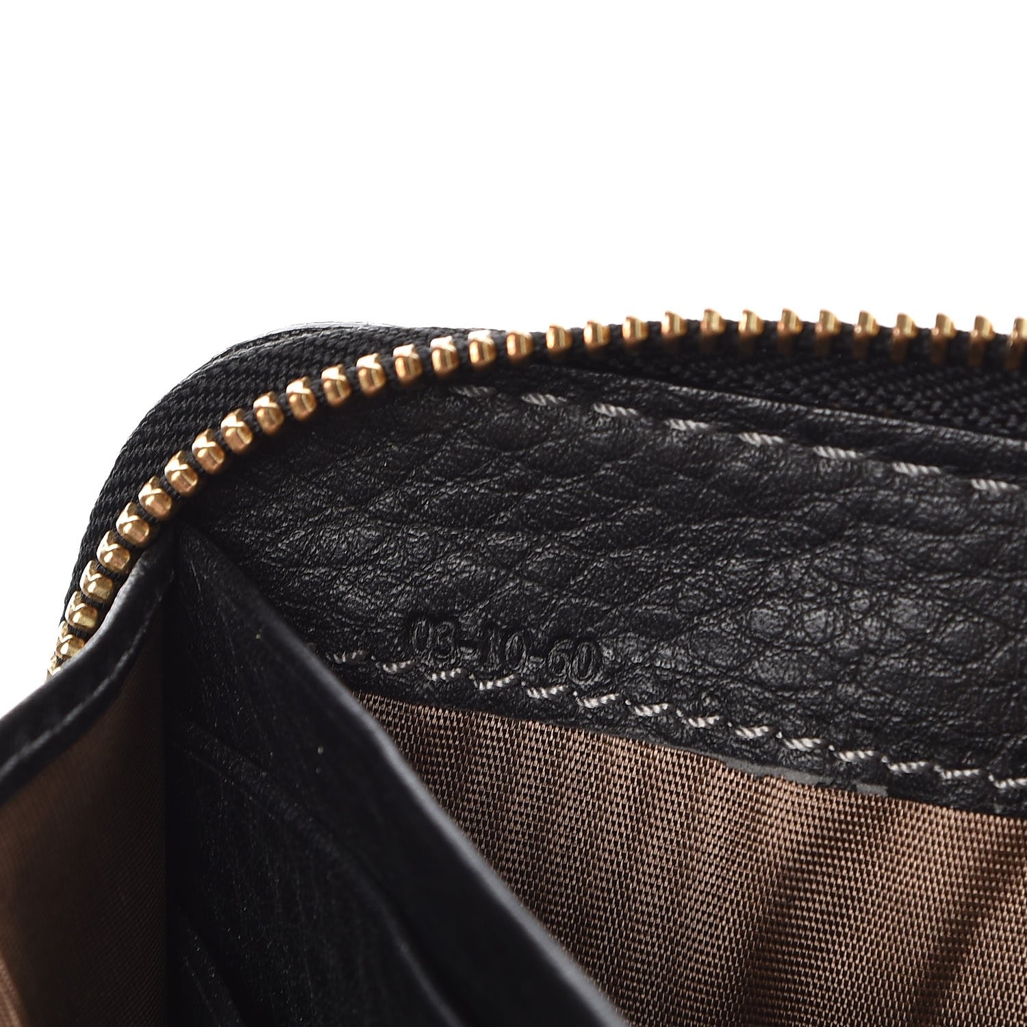 Chloe Grained Calfskin Marcie Long Zip Around Wallet Black 8 of 8
