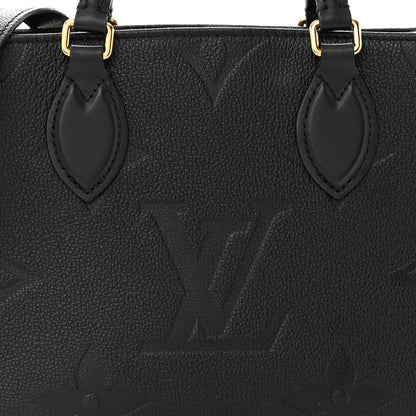Louis Vuitton Empreinte Monogram Giant Onthego PM Black 7 of 9
