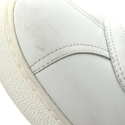 Chanel Calfskin Womens CC Sneakers 38.5 White 12 of 13