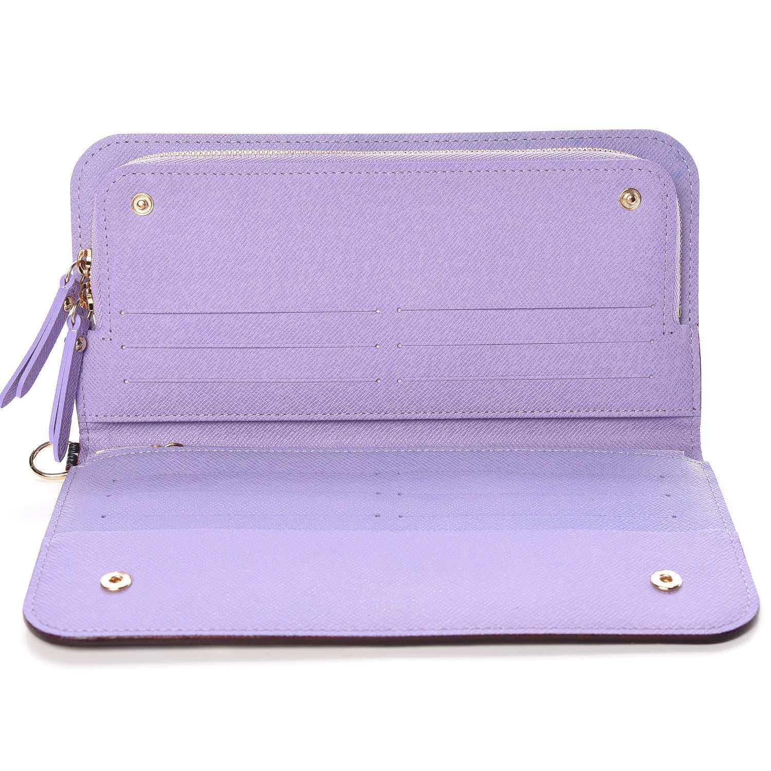 Louis Vuitton Monogram Multicolor Insolite Wallet Black Violet 5 of 10