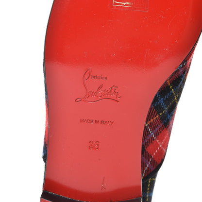 Christian Louboutin Tartan Fred Oxfords 36 Multi 6 of 7
