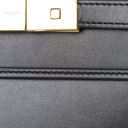 Saint Laurent Smooth Calfskin Manhattan Shoulder Bag Black 5 of 5
