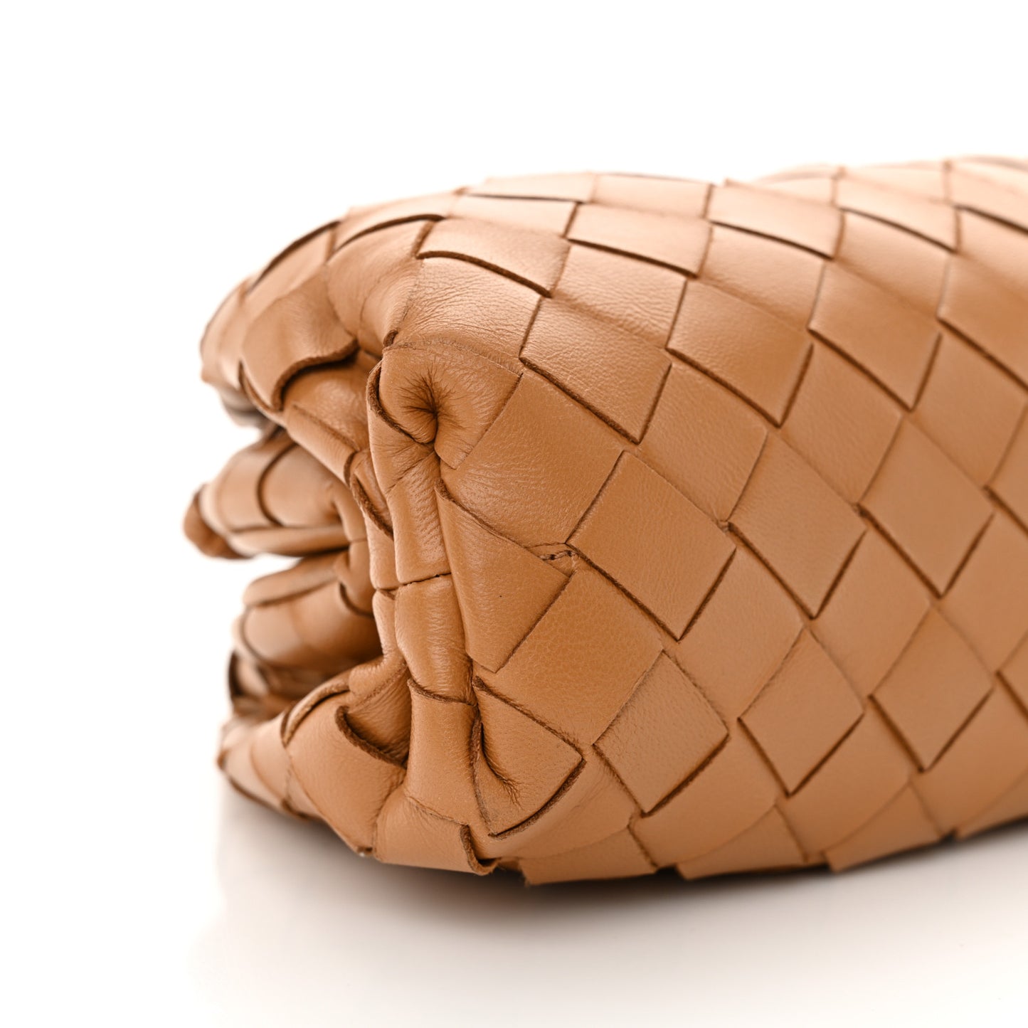 Nappa Intrecciato The Mini Pouch Carmel