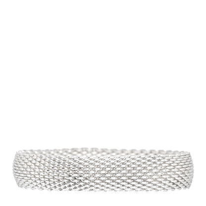 Tiffany Sterling Silver Somerset Mesh Bracelet 1 of 4
