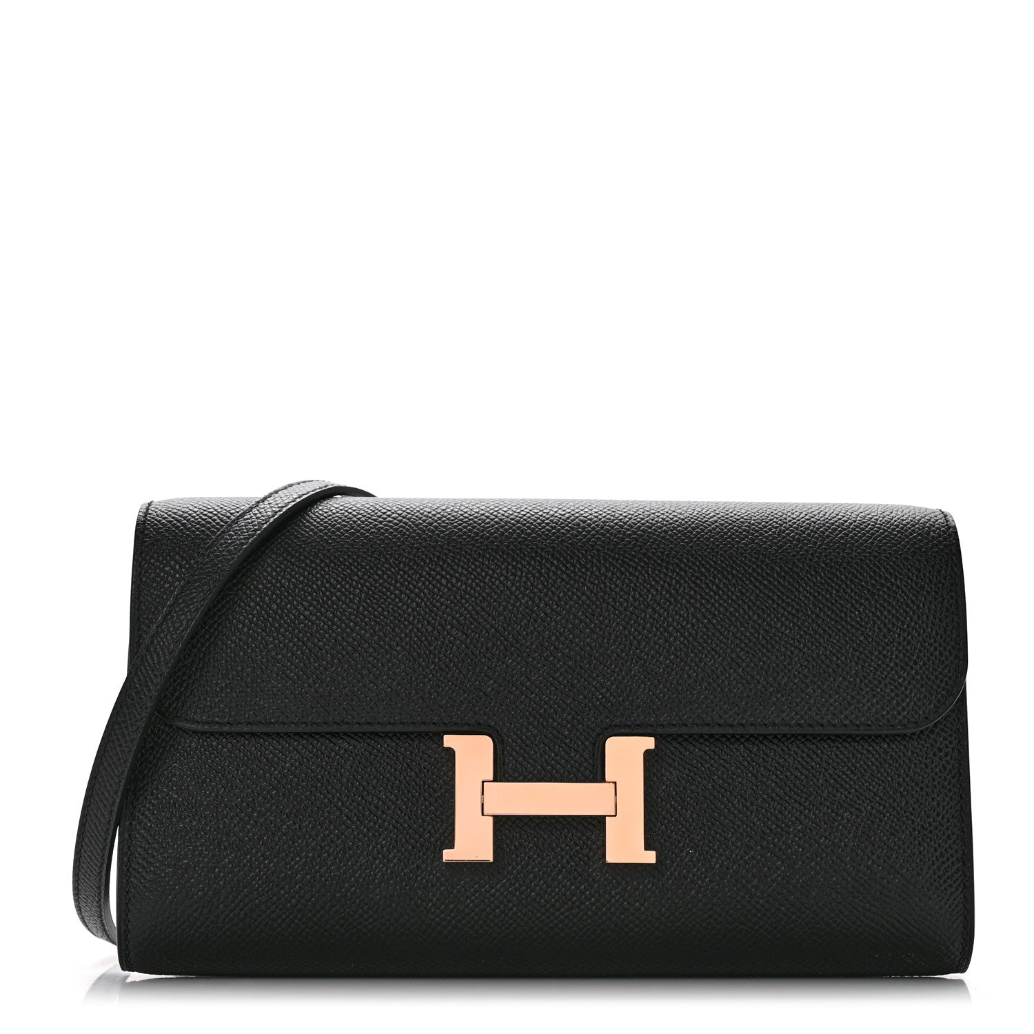 Hermes Epsom Constance Wallet To Go Black 1 of 6