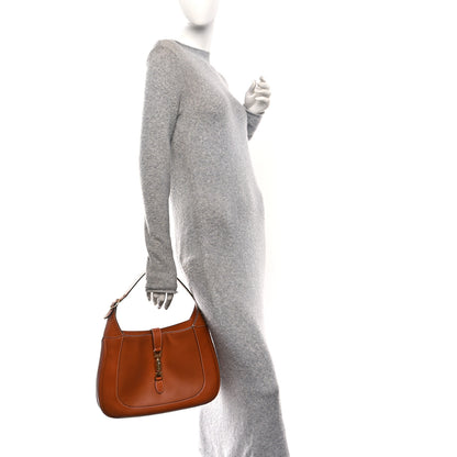 Gucci Calfskin Medium Jackie 1961 Hobo Harness Brown 2 of 12