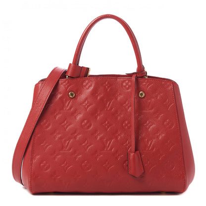 Louis Vuitton Empreinte Montaigne MM Cherry 1 of 7