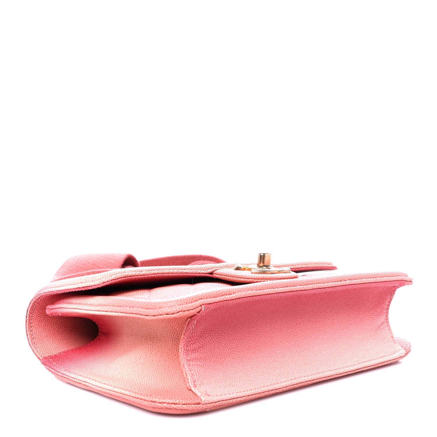 Chanel Caviar Quilted Small Sunset On The Sea Flap Coral 4 of 11