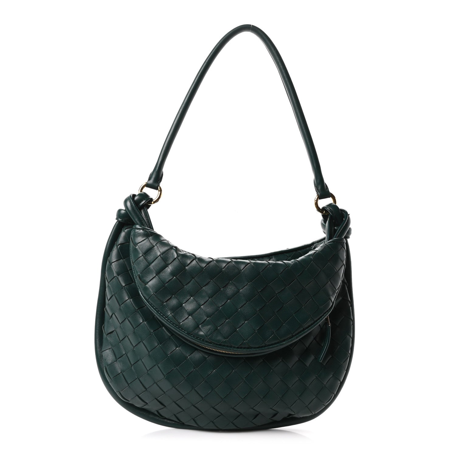 Bottega Veneta Nappa Intrecciato Medium Gemelli Emerald Green 1 of 10