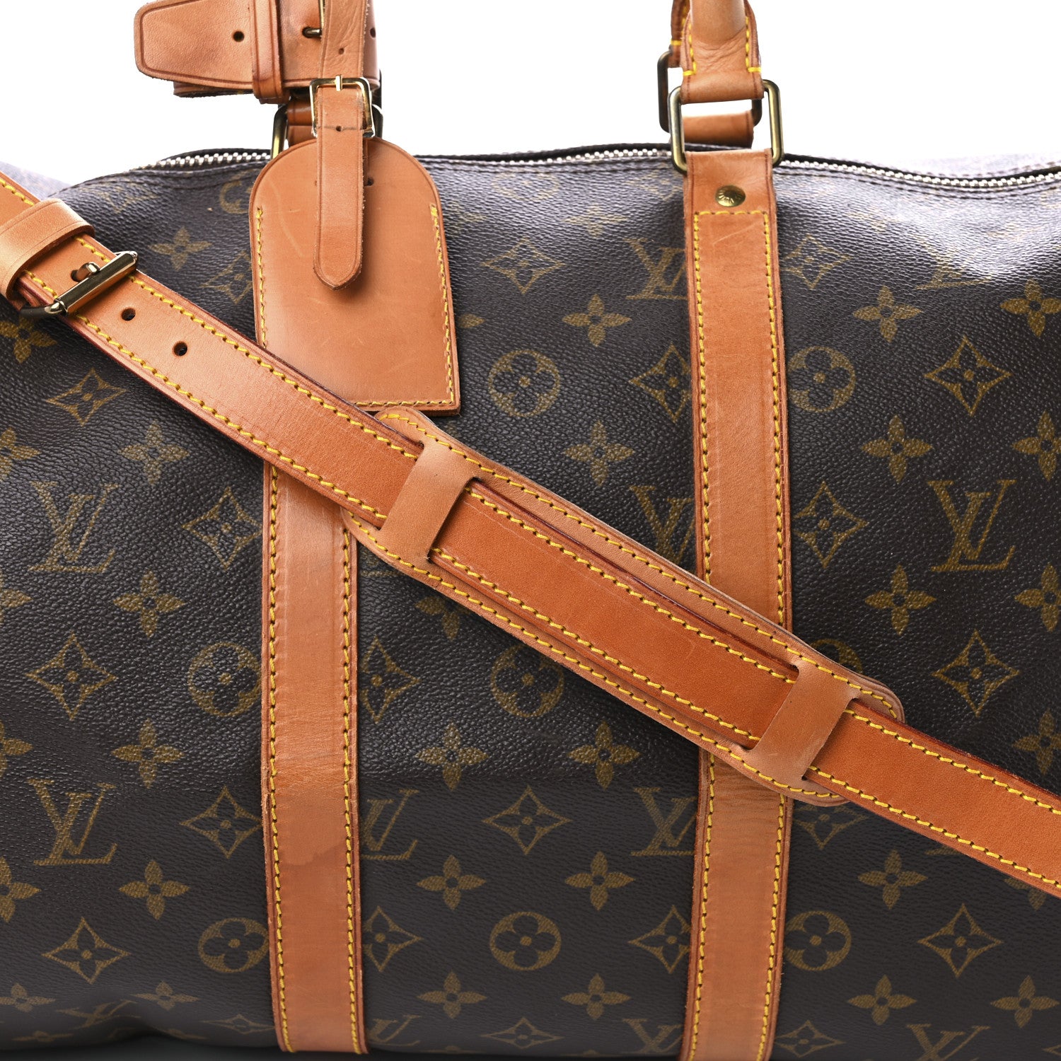 Louis Vuitton Monogram Keepall Bandouliere 45 8 of 15