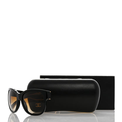 Chanel Acetate Polarized CC Sunglasses 5270 Black 8 of 8