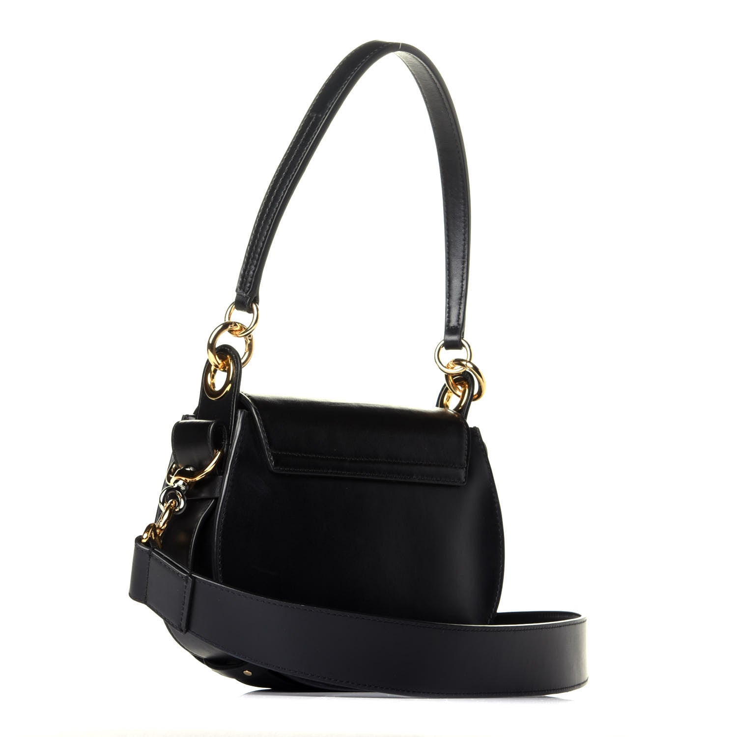 Chloe Calfskin Small Tess Bag Black 4 of 10