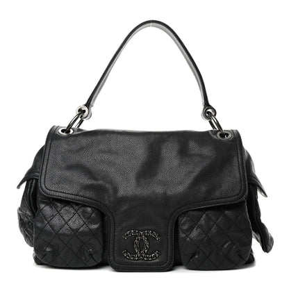 Chanel Caviar Quilted Mademoiselle Satchel Black 1 of 4