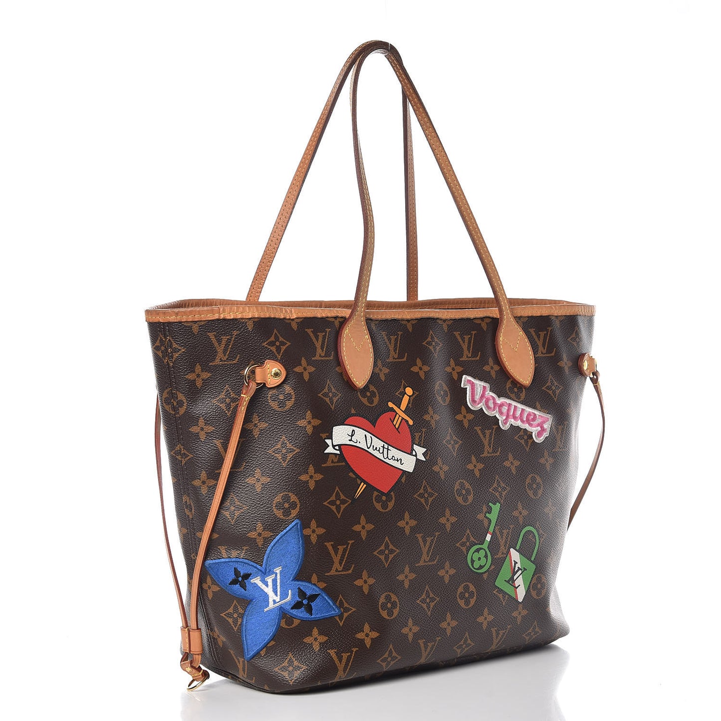 Monogram Travel Stickers Neverfull MM