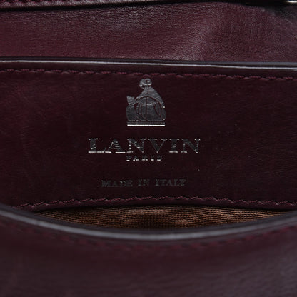 Lanvin Calfskin Happy Mini Pop Bag Plum 6 of 8