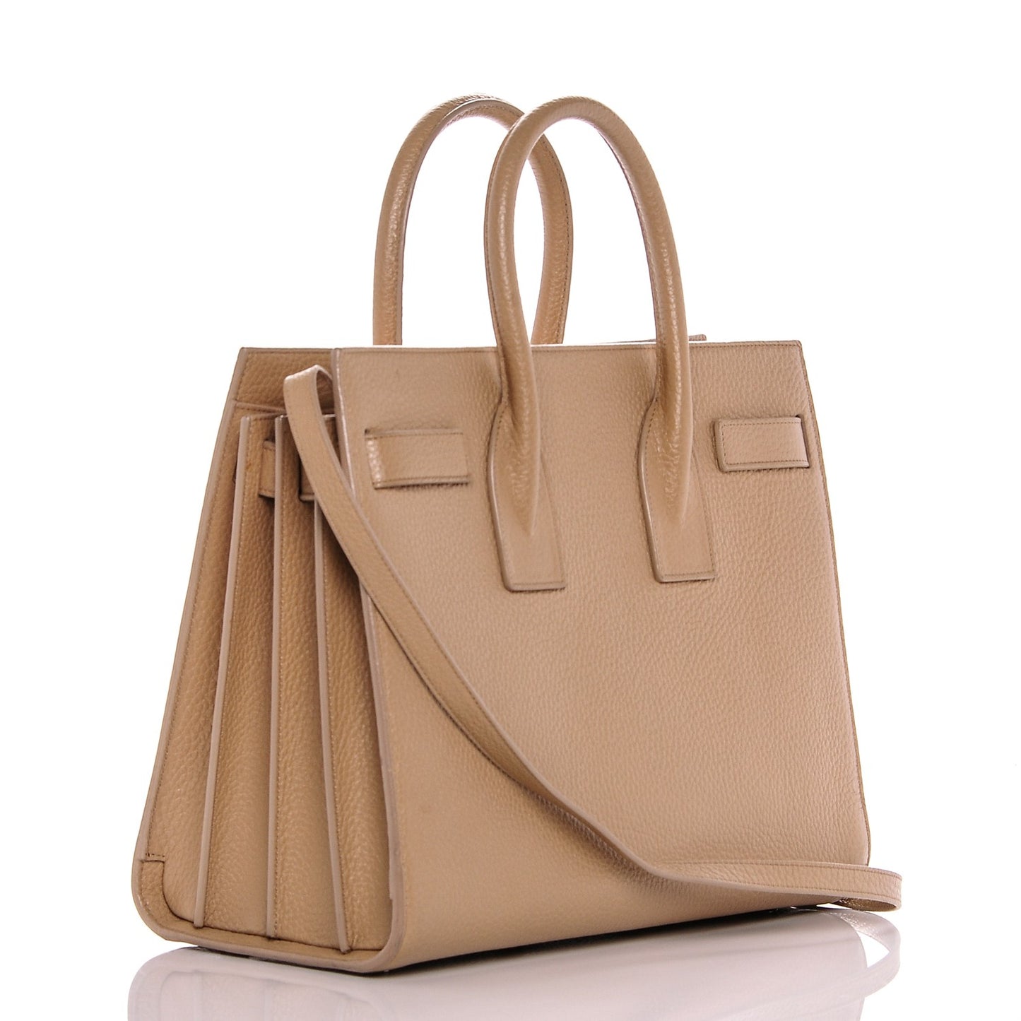 Grained Calfskin Small Sac De Jour Nude Powder