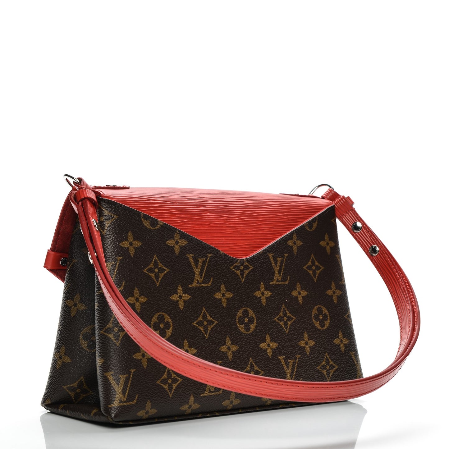 Monogram Epi Saint Michel Coquelicot