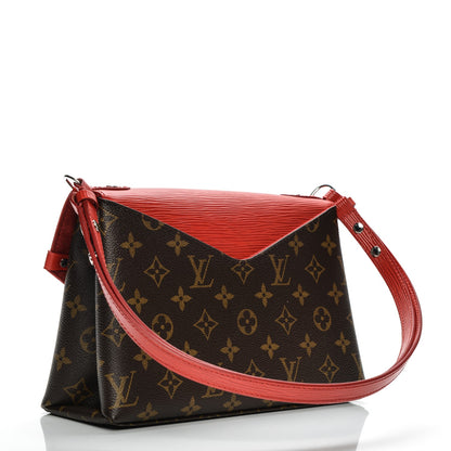 Louis Vuitton Monogram Epi Saint Michel Coquelicot 3 of 7