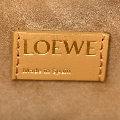 Loewe Mellow Nappa Donut Medium Chain Flamenco Knot Clutch Sahara 6 of 11