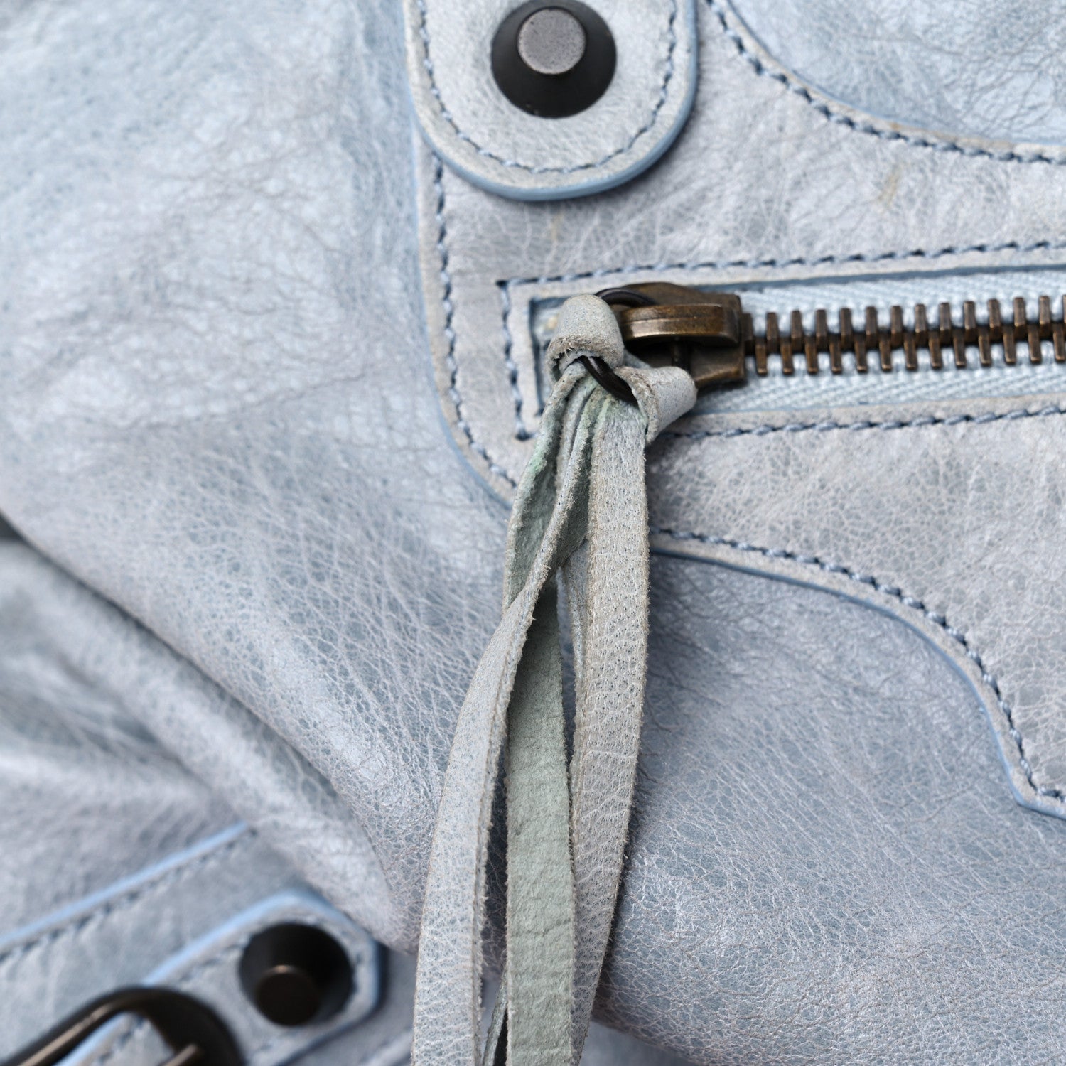 Balenciaga Agneau Classic Hardware City Bleu Opaline 19 of 24