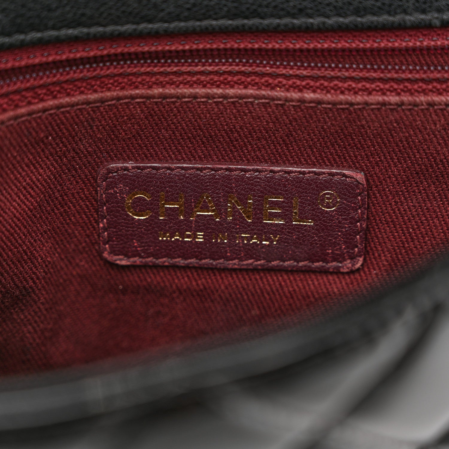 Chanel Patent Goatskin Quilted Small CC Eyelet Flap Black 6 of 13