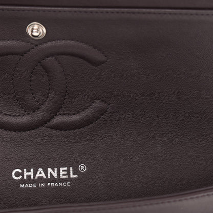 Chanel Lambskin Quilted Medium Double Flap Purple 9 of 10