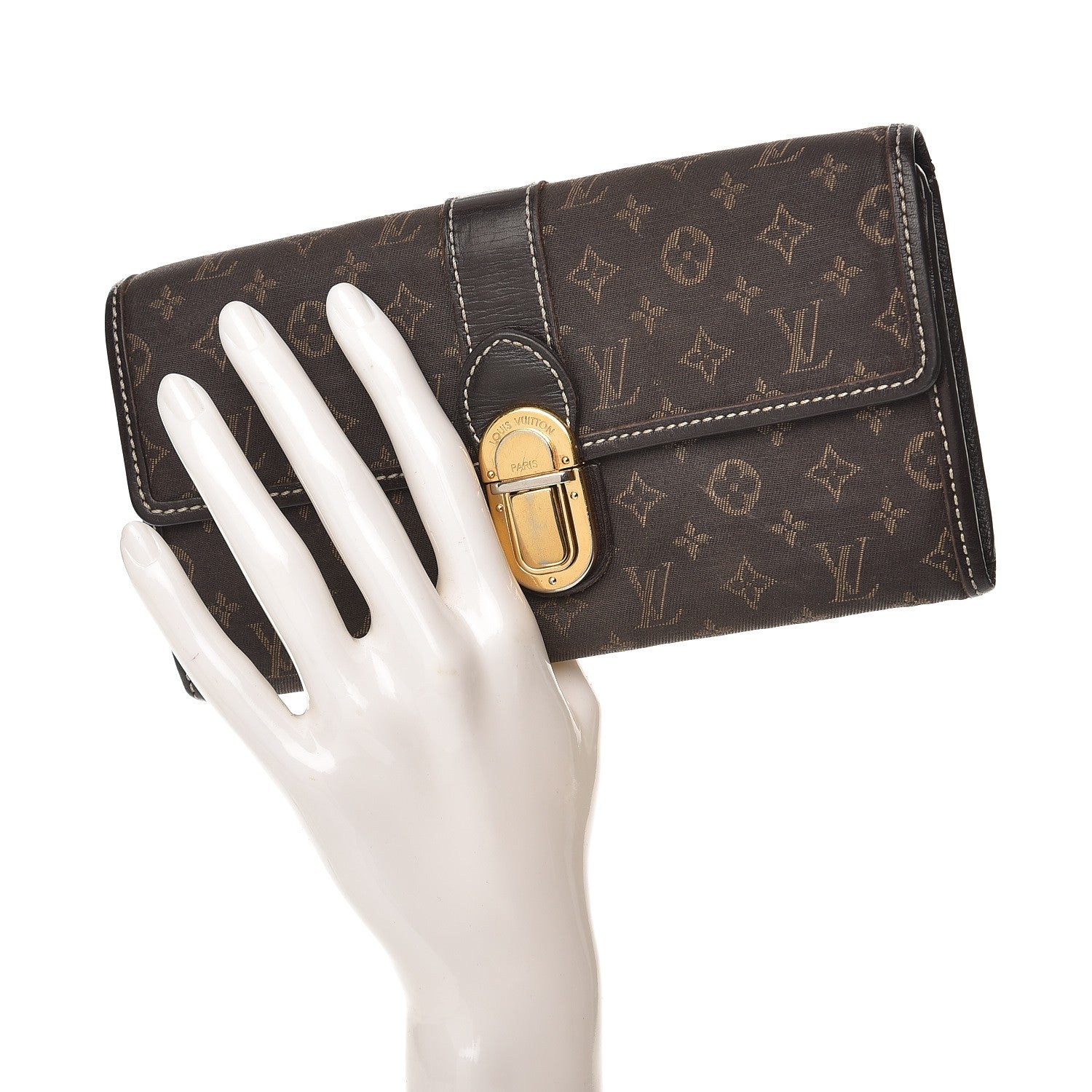Louis Vuitton Monogram Idylle Sarah Wallet Fusain 2 of 7