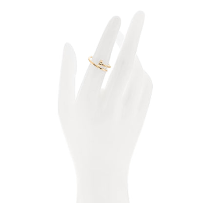 Cartier 18K Yellow Gold Small Juste Un Clou Ring 51 5.75 2 of 5