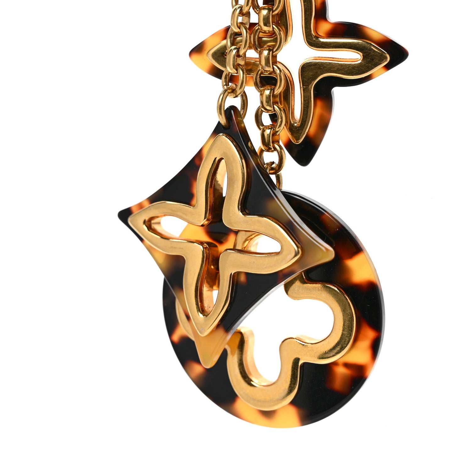 Insolence Bag Charm Ecaille