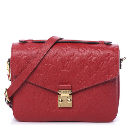 Louis Vuitton Empreinte Pochette Metis Scarlet 1 of 11