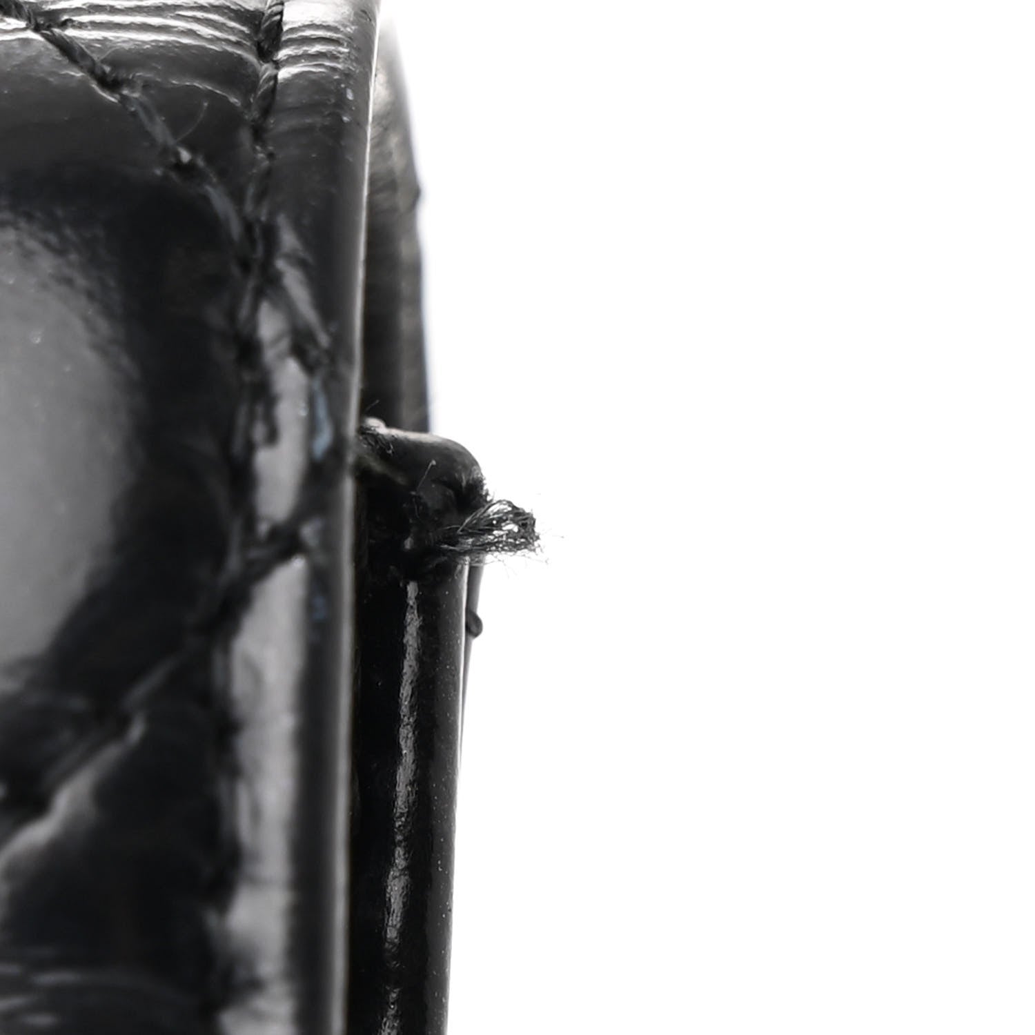 Chanel Patent Calfskin Quilted Mini Square Flap Black 11 of 13