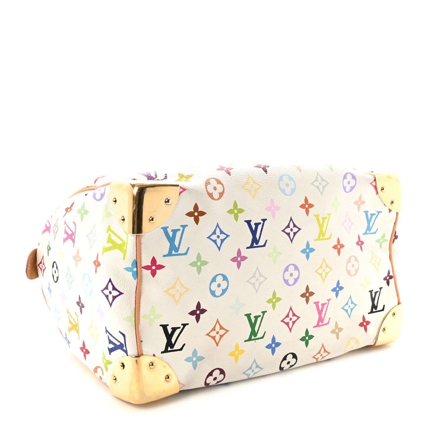 Monogram Multicolor Speedy 30 White