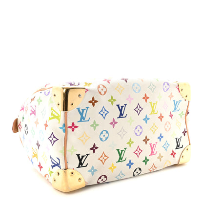 Louis Vuitton Monogram Multicolor Speedy 30 White 4 of 9