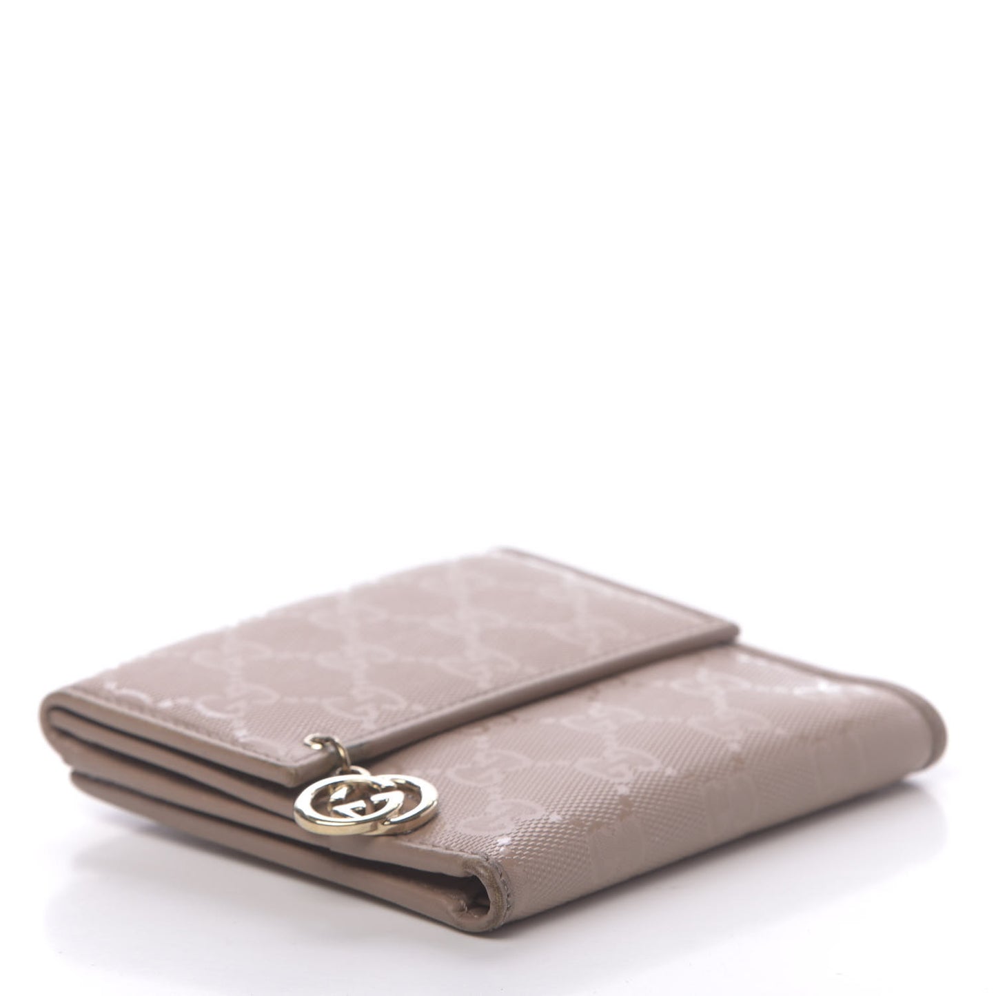 Imprime Monogram GG Pierce French Flap Wallet Winter Rose
