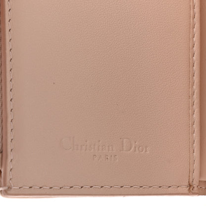Christian Dior Lambskin Cannage Lady Dior Compact Wallet Light Pink 6 of 7
