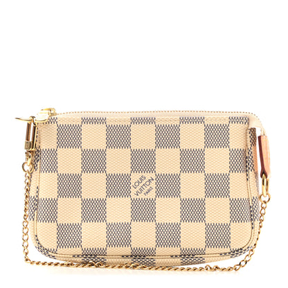 Louis Vuitton Damier Azur Mini Pochette Accessories 1 of 9