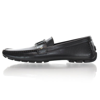 Louis Vuitton Suede Monte Carlo Loafers 8.5 Black 2 of 7